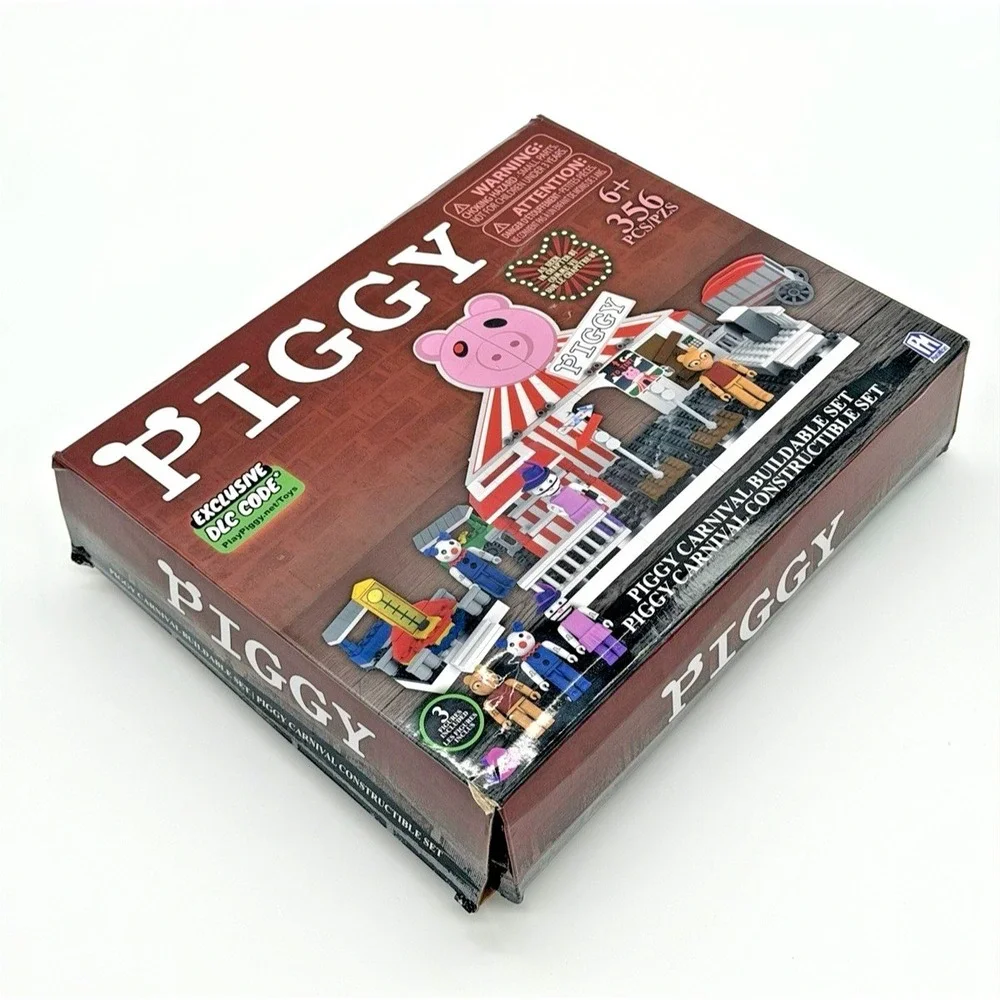 Phat Mojo Piggy Carnival‎ Buildable Roblox Set 356 PCS w/ Figures & DLC Code